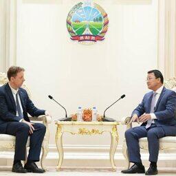 Грант анонсировал посол ЕС в Камбодже Игорь ДРИСМАНС на встрече с министром сельского хозяйства, лесоводства и рыболовства королевства Дит ТИНА. Фото European Interest