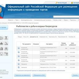 Аукционная документация опубликована на сайте torgi.gov.ru