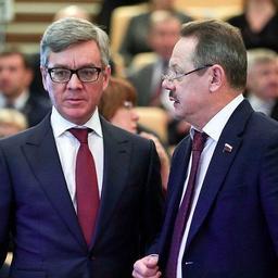 Президент ВАРПЭ Герман ЗВЕРЕВ и член Комитета ГД по региональной политике и проблемам Севера и Дальнего Востока Владимир НОВИКОВ. Фото пресс-службы Госдумы