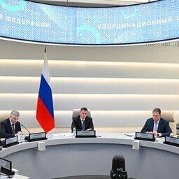 Вице-премьер Дмитрий ПАТРУШЕВ провел очередное заседание рабочей группы «Инцидент № 42», рассматривающей вопросы строительства промысловых судов под квоты. Фото пресс-службы правительства