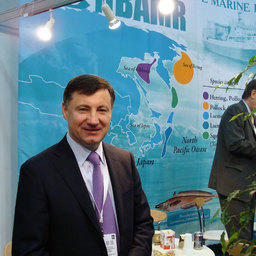The European Seafood Exposition, Брюссель, май 2011 г.  Петр САВЧУК (НБАМР)