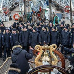 «Седов» завершил поход по Севморпути. Фото пресс-службы Росрыболовства