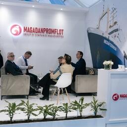 Стенд «Магаданпромфлота» . Фото предоставлено ESG
