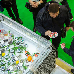 На «Продэкспо» традиционно выставляется много рыбной продукции