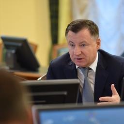 Видеоконференцию с институтами провел заместитель руководителя Росрыболовства Петр САВЧУК. Фото пресс-службы ведомства