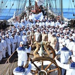 «Седов» сейчас в Индийском океане. Фото с сайта кругосветки
