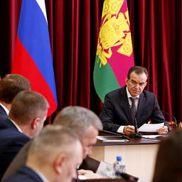 Совещание по вопросам развития рыбохозяйственного комплекса и сохранения водных биоресурсов Кубани. Фото пресс-службы краевой администрации