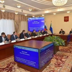 Руководитель Росрыболовства Илья ШЕСТАКОВ провел совещание по вопросам лососевой путины в Хабаровском крае. Фото пресс-службы ФАР
