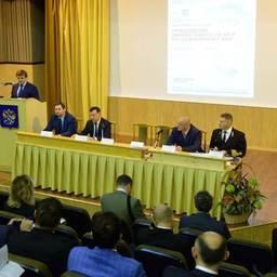Руководитель Росрыболовства Илья ШЕСТАКОВ в Звенигороде на Всероссийской конференции по сохранению водных биоресурсов и среды их обитания. Фото пресс-службы ведомства