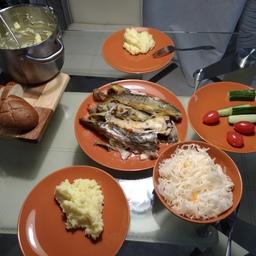 Картофельное пюре – один из самых популярных гарниров к рыбе