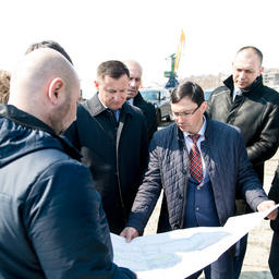 Заместитель руководителя Росрыболовства Петр САВЧУК проинспектировал реконструкцию порта на Камчатке. Фото пресс-службы Нацрыбресурса