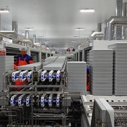 Суточная мощность комплекса – 250 тонн мороженой продукции, 100 тонн филе и 18 тонн фарша, более 20 тонн рыбной муки и не менее 6 тонн рыбьего жира