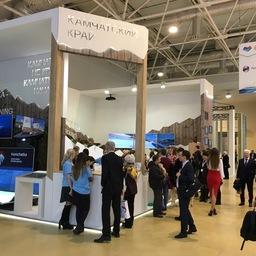 Павильон Камчатки на Днях Дальнего Востока в Москве. Фото пресс-службы правительства края