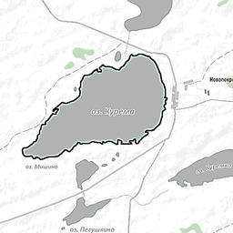 Самый большой участок – 510 га – озеро Курема