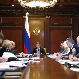 Заседание президиума Совета при президенте по стратегическому развитию и национальным проектам. Фото пресс-службы правительства
