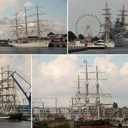 Участники морского фестиваля Hanse Sail. Фото Александра Кучерука.
