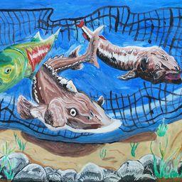 Рисунок Козырева Даниила (Зея, Амурская область). Фото пресс-службы WWF России