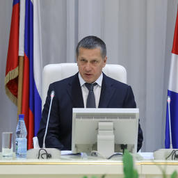 Руководитель подкомиссии, вице-премьер – полпред президента в ДФО Юрий ТРУТНЕВ. Фото предоставлено Росрыболовством