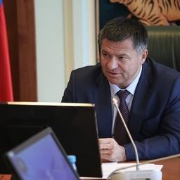 Совещание по подготовке Международного конгресса рыбаков провел врио губернатора Приморского края Андрей ТАРАСЕНКО. Фото пресс-службы администрации региона