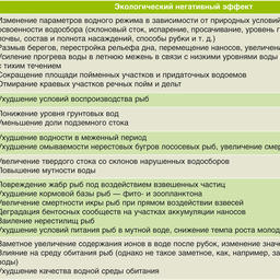 Негативный экологический эффект от вырубки леса в нерестоохранных полосах