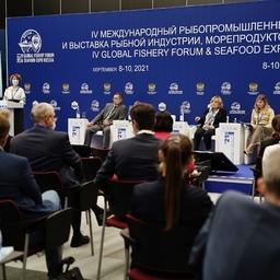Тему экспорта в КНР обсудили на открытой встрече представителей Россельхознадзора в рамках Международного рыбопромышленного форума и Выставки рыбной индустрии, морепродуктов и технологий. Фото пресс-службы ESG