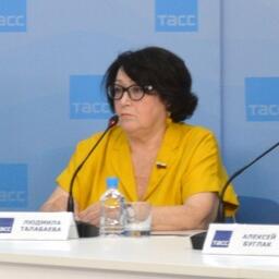 Сенатор от Приморского края Людмила ТАЛАБАЕВА