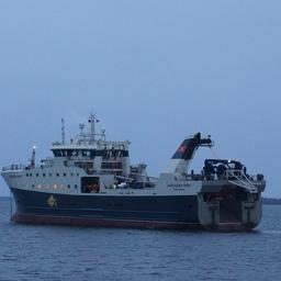Траулер-процессор «Баренцево море». Фото предоставлено АТФ