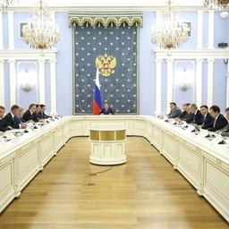 Заседание Правительства. Фото пресс-службы кабмина