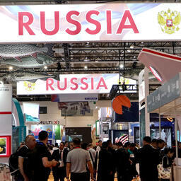 В прошлом году на выставке в Циндао российский национальный павильон стал самым крупным и популярным. Фото пресс-службы «Экспосолюшенс групп»