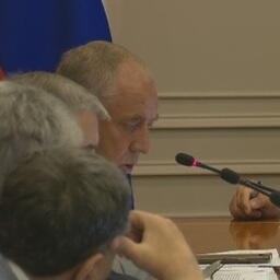 Первый зампредседателя Комитета Совета Федерации по аграрно-продовольственной политике и природопользованию Сергей МИТИН. Скриншот трансляции