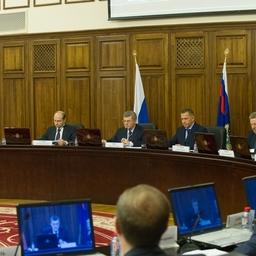 Совместное заседание коллегий Генпрокуратуры РФ и Минвостокразвития в Хабаровске. Фото пресс-службы правительства Камчатского края