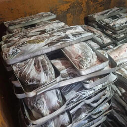 У них изъяли около 6 тонн свежемороженой горбуши, кеты, нерки и кижуча. Фото пресс-службы УМВД России по Магаданской области
