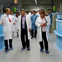 Завод по выращиванию радужной форели открылся в рамках ТОР «Юрга» в Кемеровской области. Фото пресс-службы администрации региона