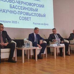О результатах работы рыбохозяйственного комплекса Ростовской области на заседании Азово-Черноморского научно-промыслового совета в Ростове-на-Дону. Фото пресс-службы правительства региона