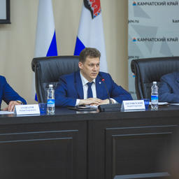 Заседание Камчатского рыбохозяйственного совета провел министр рыбного хозяйства края Андрей ЗДЕТОВЕТСКИЙ. Фото пресс-службы правительства региона