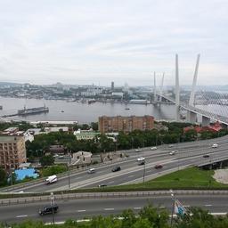 Вид на бухту Золотой Рог. Фото Глеба Ильинского