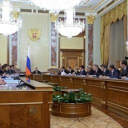 Заседание Правительственной комиссии по вопросам социально-экономического развития Дальнего Востока. Фото пресс-службы Правительства РФ