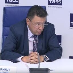 Руководитель Уральского филиала Всероссийского НИИ рыбного хозяйства и океанографии (ВНИРО) Кирилл ЕРШОВ. Кадр трансляции