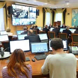 Очередное заседание штаба охотоморской путины прошло в Росрыболовстве. Фото пресс-службы федерального агентства