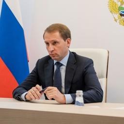 Министр природных ресурсов и экологии Александр КОЗЛОВ на совещании у президента. Фото пресс-службы министерства