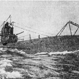 Подводная лодка типа «С» в море