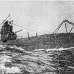 Подводная лодка типа «С» в море