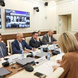 Подготовку правовых актов, предусмотренных принятыми в декабре изменениями закона о рыболовстве, обсудили на межкомитетской рабочей группе Совета Федерации. Фото пресс-службы СФ
