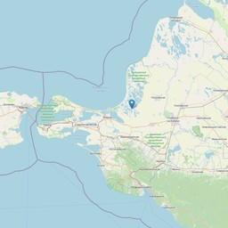 Ордынский лиман на карте. Иллюстрация OpenStreetMap