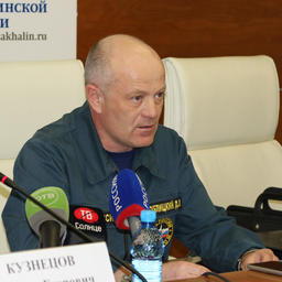 Начальник Сахалинского поисково-спасательного отряда МЧС России имени В.А. Полякова Дмитрий КУБЛИЦКИЙ. Фото пресс-службы регионального управления МЧС России