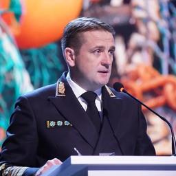 Руководитель Росрыболовства Илья ШЕСТАКОВ на расширенном заседании коллегии ведомства. Фото пресс-службы ФАР