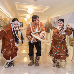 Представители КМНС Камчатки
