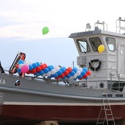 Судно «Аллайха» построили для одноименного производственного кооператива-общины. Фото пресс-службы министерства сельского хозяйства Республики Саха (Якутия)