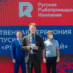 Председатель совета директоров «Русской рыбопромышленной компании» Глеб ФРАНК. Фото пресс-службы РРПК