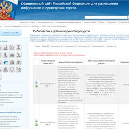Документация об аукционе размещена на сайте torgi.gov.ru